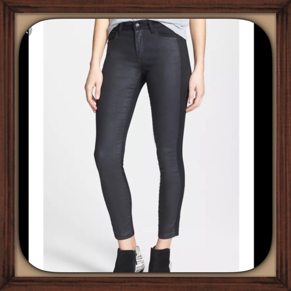 Joe’s Jeans Black Kathy Skinny Ankle Jeans EUC
